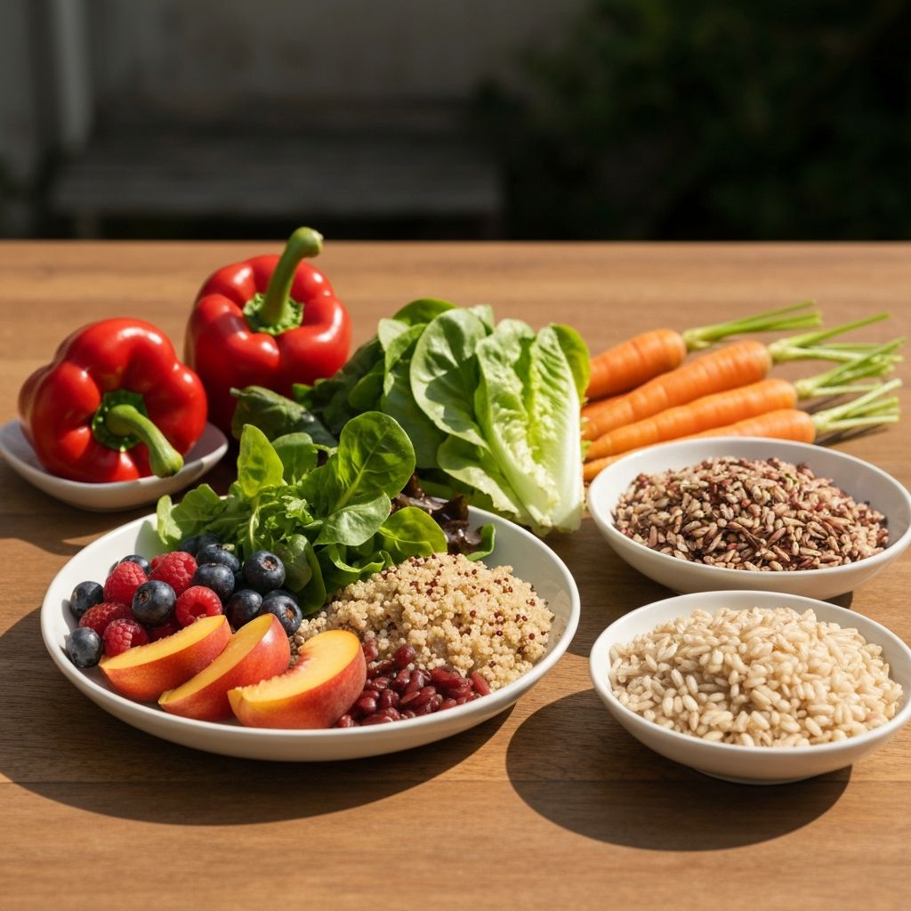 Alimentation saine et équilibrée